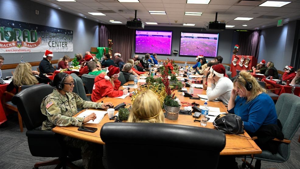 Image for story: How a misprinted phone number turned NORAD into Santa's official tracker for 69 years