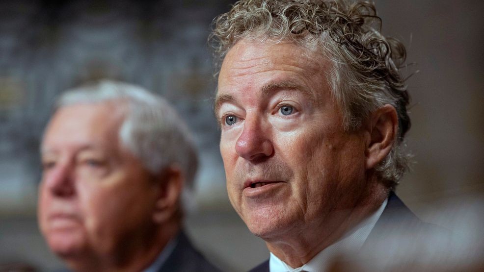 Image for story: Rand Paul says Trump’s tariffs count as 'taxes,' must receive congressional vote