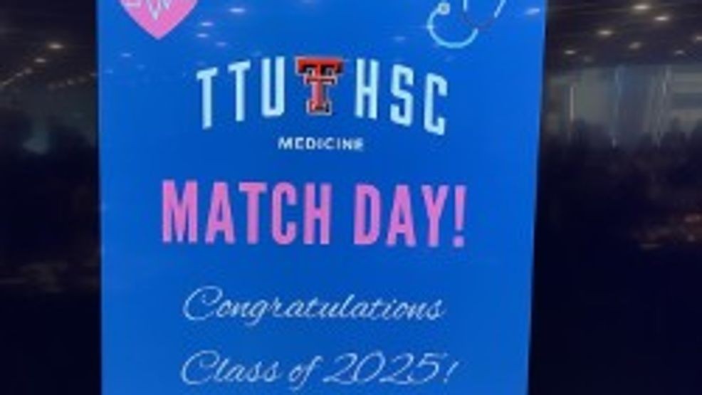 Image for story: Texas Tech med students celebrate Match Day, discover residency placements at Hodgetown