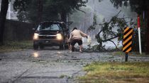 Image for story: Raging Florence causes first fatality in South Carolina