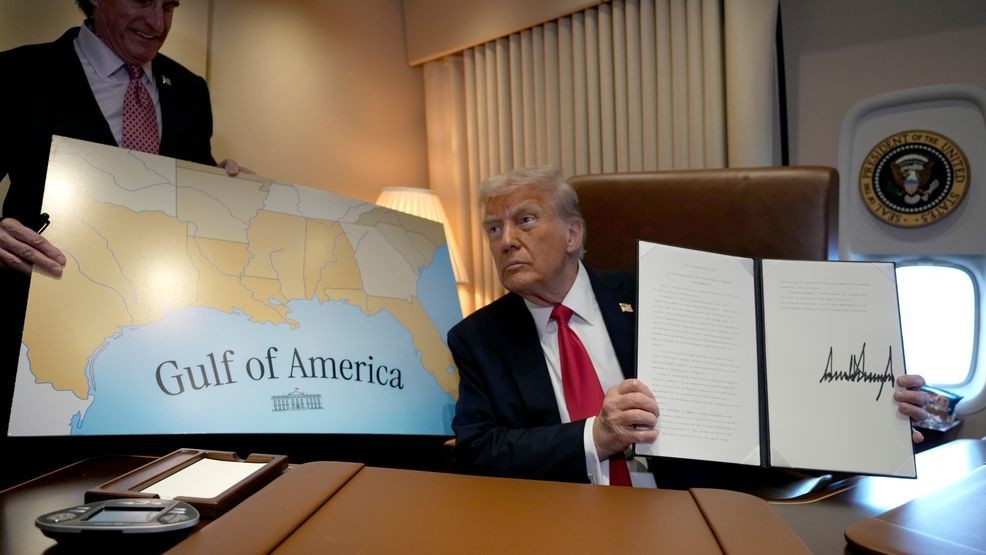 Image for story: House approves bill renaming Gulf of America