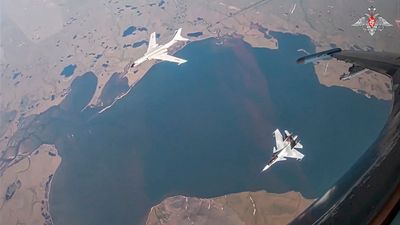 Image for story: Chinese and Russian bombers seen patrolling off Alaska raise concerns