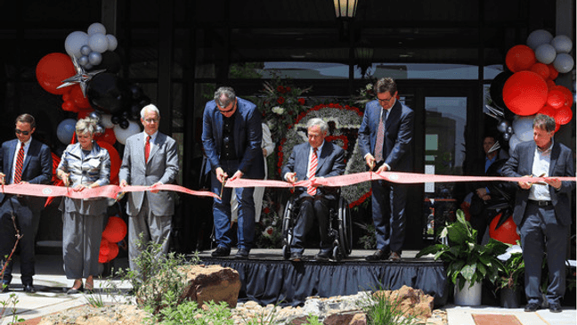 Texas Tech University’s School of Veterinary Medicine held a ribbon cutting on their new Amarillo campus on April 22, 2022.{&nbsp;} (PHOTO: Office Of The Governor)